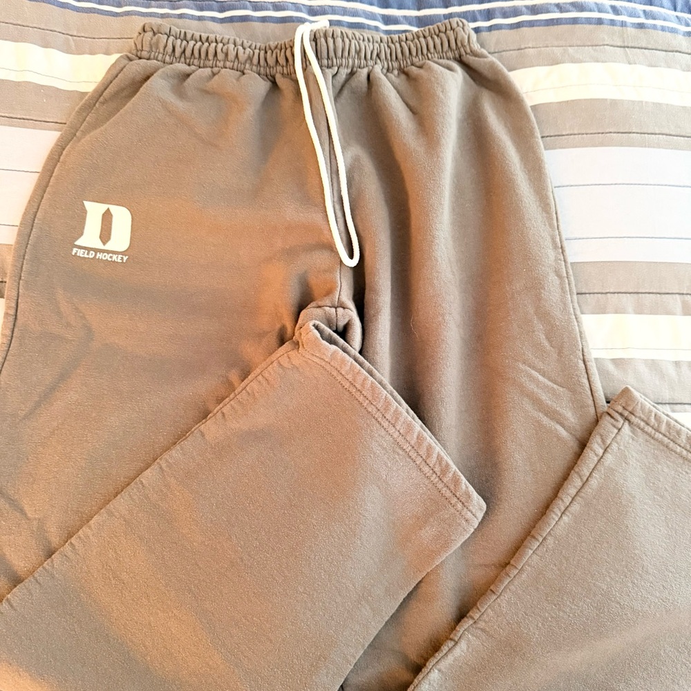 Duke Field Hockey Gray Sweatpants